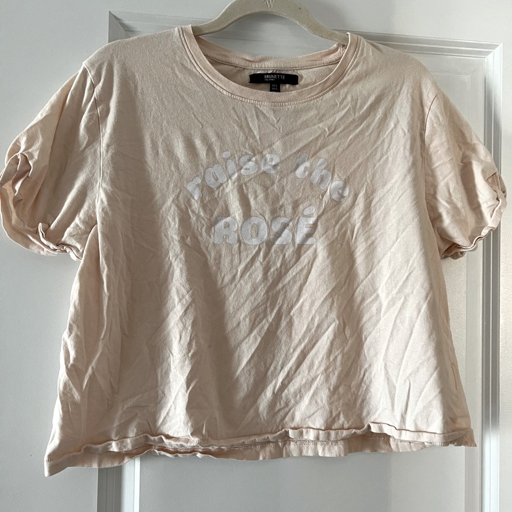 Raise the rose tshirt. Size m/L